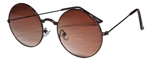 Gafas De Sol Circulares Redondas Harry Transparente Mica Café