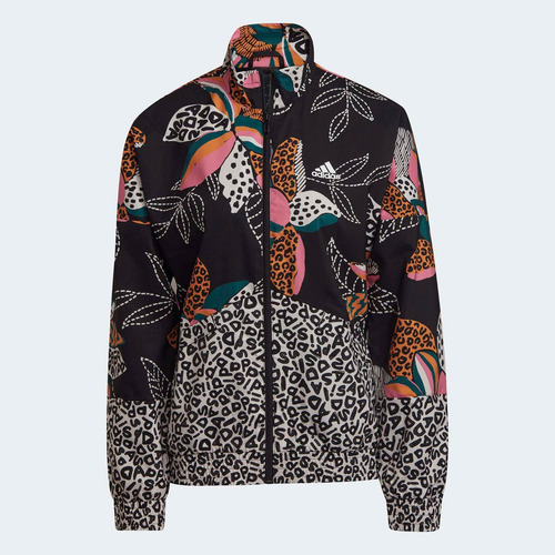 Imagen 3 de 10 de Rompevientos Liviano Farm Rio Print Relaxed adidas