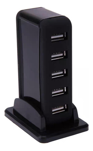 Hub Usb 2.0 C/ 7 Portas Extensoras C/ Fonte Bivolt