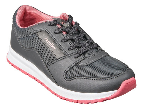 Tenis Mujer Aeroflex Pi3172 Gris