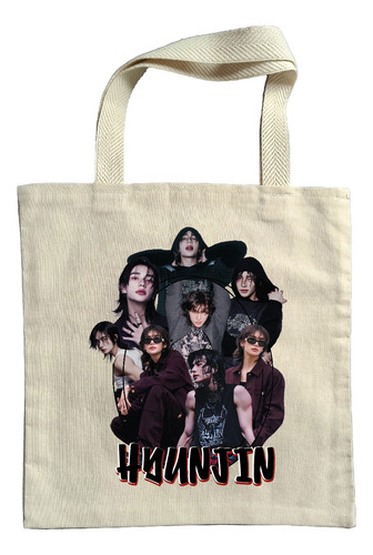 Stray Kids Tote Bag Bang Chan Felix Hyunjin Han I.n Lee Kpop Hyunjin