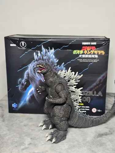 Godzilla 2001 Original Hiya Toys Novo | Parcelamento sem juros