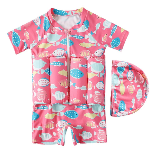 Bonito Traje De Baño De Flotabilidad Para Niños, Ropa