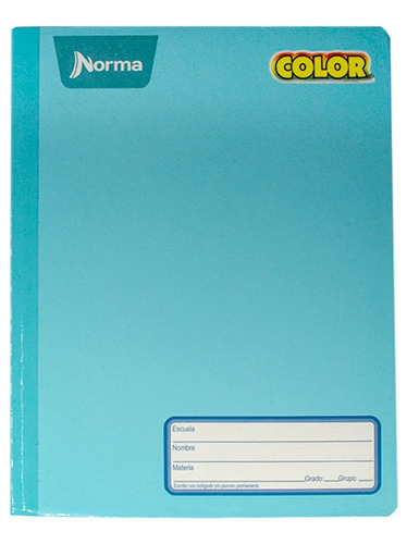 Cuaderno Norma Color 360 Cosido Frances 100 Hojas Raya