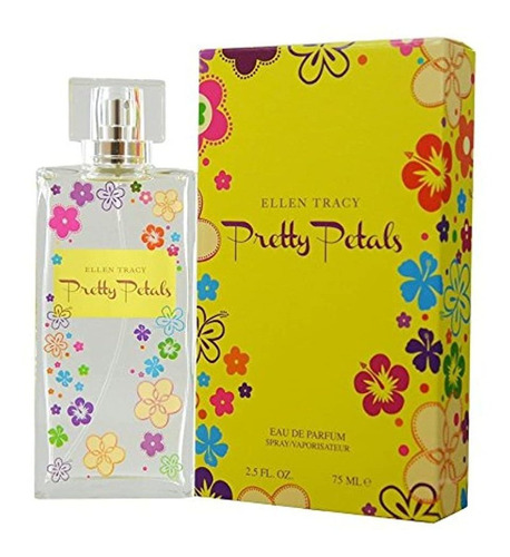 Ellen Tracy Pretty Petals Eau De Parfum Spray, 2.5 Onzas