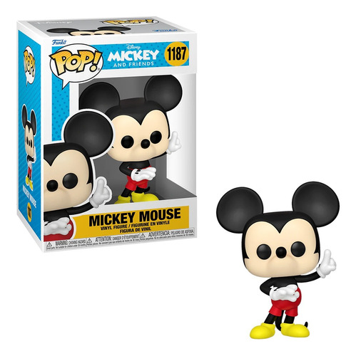 Pop! Funko Mickey Mouse #1187 | Disney | Mickey & Friends