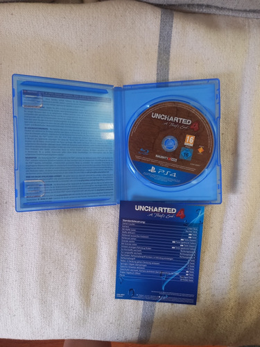 Uncharted 4 Fisico Ps4 (Usado)