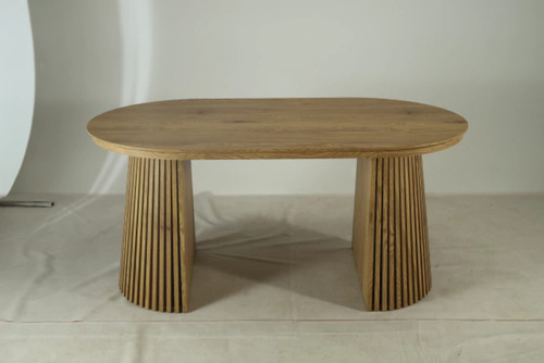 Mesa De Comedor Elegante Varillada Moderna 1.60 X 90 Madera Madera