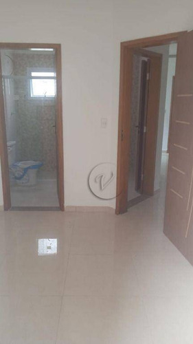 Imagem 1 de 17 de Apartamento Com 2 Dormitórios Para Alugar, 55 M² Por R$ 1.450,00/mês - Vila Lucinda - Santo André/sp - Ap10487
