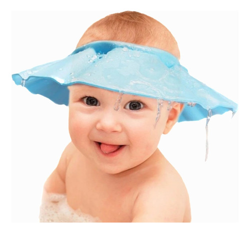 Gorro - Vicera De Ducha Protege Los Ojos De Bebés Y Niños