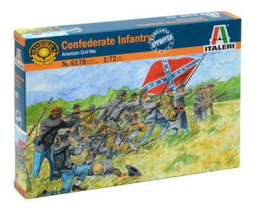 Italeri 6178-1:72 Figura Confederada