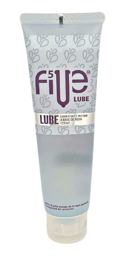 Lubricante Intimo Five 120ml Compatible Anal Vaginal Juguete