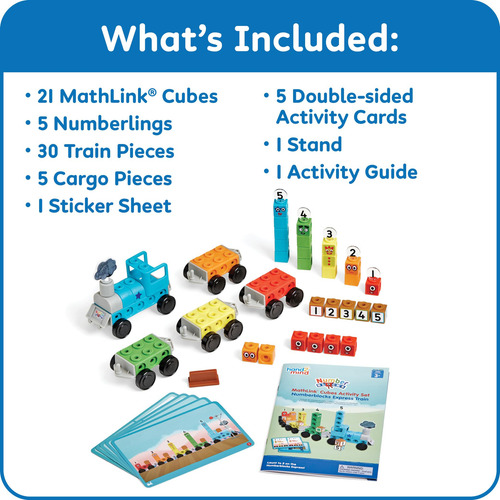 Conjunto De Actividades De Cubos De Mathlink Hand2mind Numbe