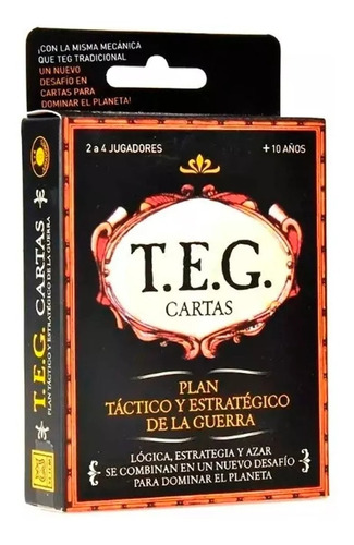 Teg Clasico Cartas Juego De Mesa Casa Valente