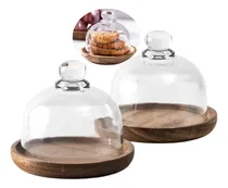Comprar 2 Juegos De Minisoporte Para Tartas, Bandeja Para Servir Tar