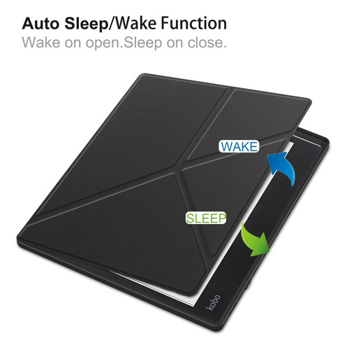 . Funda De Tableta Inteligente Para Kobo Elipsa 2e - Verde