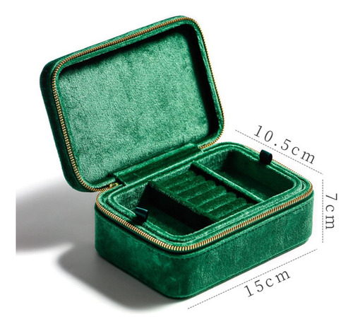 Organizador De Joias De Viagem De Veludo De Pelúcia, Jewelry