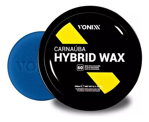 Cera De Carnauba Hybrid Wax Superprotetora Vonixx