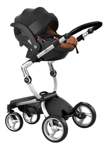 Autoasiento Para Carro Mima Izi Go Color Marrón
