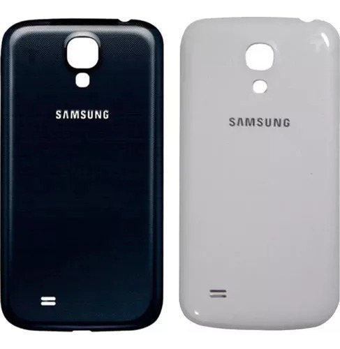 Tapa Posterior Compatible Con Samsung S4 Blanco Y Negro