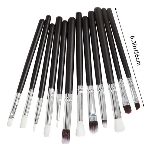 Brochas M Make Up Para Delineador De Ojos, Colorete Y Correc
