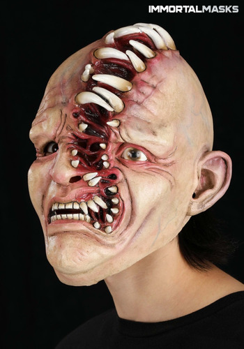 Máscara Vessel Humano Poseído Disfraz Halloween Terror