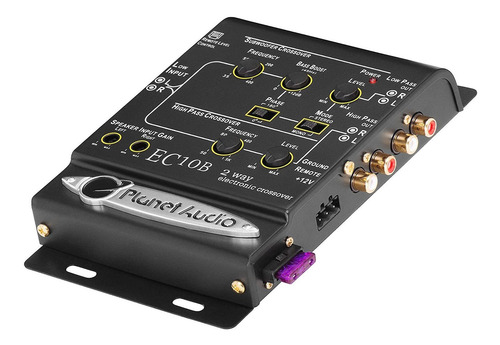 Planet Audio Ec10b Cruce Electrónico De 2 Vías De Control Re