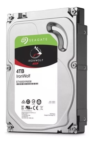 Disco duro interno Seagate IronWolf ST4000VN008 4TB