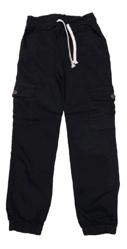 Pantalón Cargo De Niños Niñas Unisex Jogger  