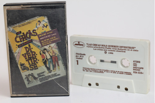 Cassette Las Chicas Solo Quieren Divertirse 1986 Soundtrack