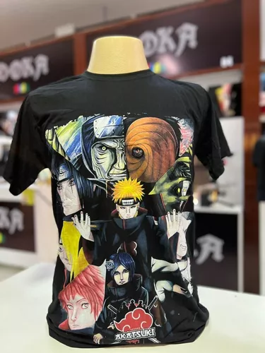 Camisetas naruto akatsuki