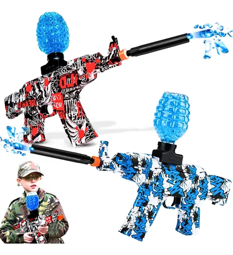 Arminha Bolinha Gel Automática Arma Brinquedo Elétrica Menor preço em Arminha Bolinha Gel Automática Arma Brinquedo Elétrica