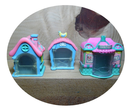 Mini Casa Boutique Y Granero Polly Pocket Vintage 1989