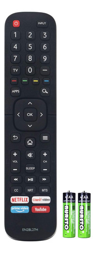 Control Remoto Para Hisense Smart Tv En2bl27h Uhd 4k 