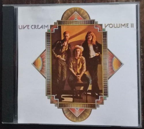 Cd (vg+) Cream Live Cream Volume Ii 1a Ed Us 1986 Importado
