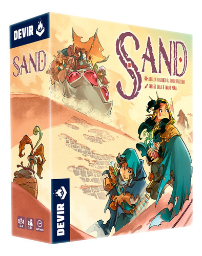 Sand Viajeros Del Desierto Juego De Mesa Devir