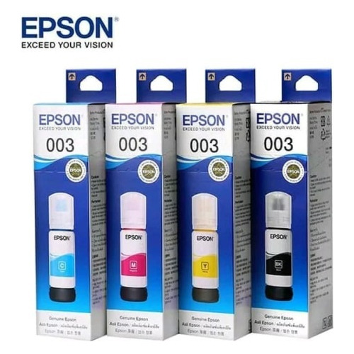 Tinta Original Epson T003  Black Yellow Cian Magenta