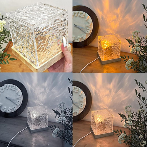 Cubo Calm Lamp, Lámpara De Agua Celestial,lámpara Tesseract,