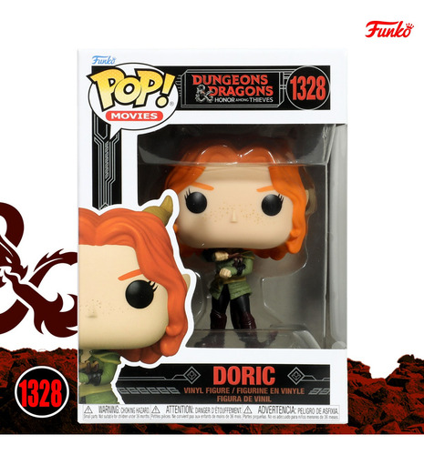 Funko Pop Doric #1328 Dungeons And Dragons Figura Pelicula