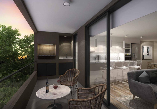 Lencke Vende - Edificio Los Fresnos, Amplio 2 Ambientes C/balcon Terraza Y Parrilla