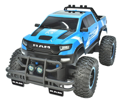 Ram Trx Pickup 1:16 Escala R/c - Azul - Taiyo, 2.4ghz, Re...