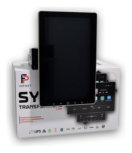 Multimidia Android Gps Carcplay Compativel Com Tv 32 Gb Amz