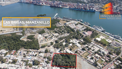 Se Vende Terreno Urbano  7,738 M2 En Las Brisas, Manzanillo,