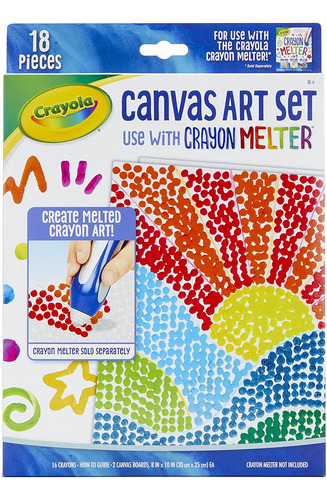 Crayola Pixel Art Crayon Melter, Regalo De Expansión Para Ni