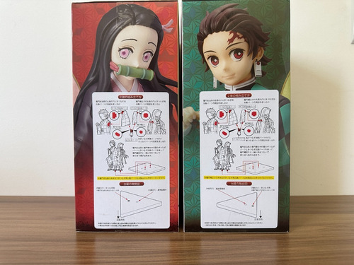 Action Figure Conjunto Demon Slayer Tanjiro E Nezuko - Sega