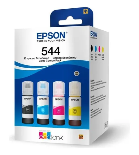 comprar Pack4 Tintas Epson Original T544  L3210 | L3250 | L5590