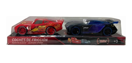 Rayo Mcqueen Y Jackson Cars Carros De Fricción Set  2 Piezas
