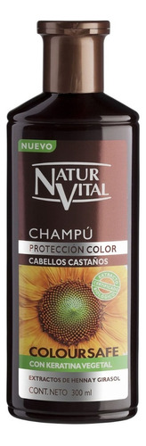Shampoo Colour Safe Henna Cabello Castaño