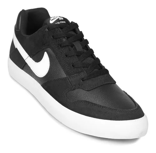 sátira calentar intersección Zapatillas Nike Sb Mod Delta Force Vulc Negro Blanco!!!