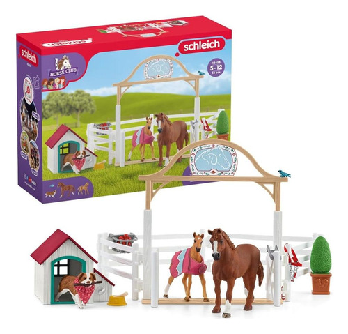 Set De Juego Schleich Horse Club 20 Piezas Caballos Y